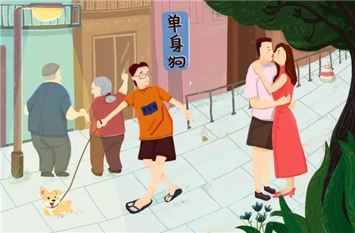 无论是单身狗   还是恋爱中情侣   都对这个充满爱意的节日充满了